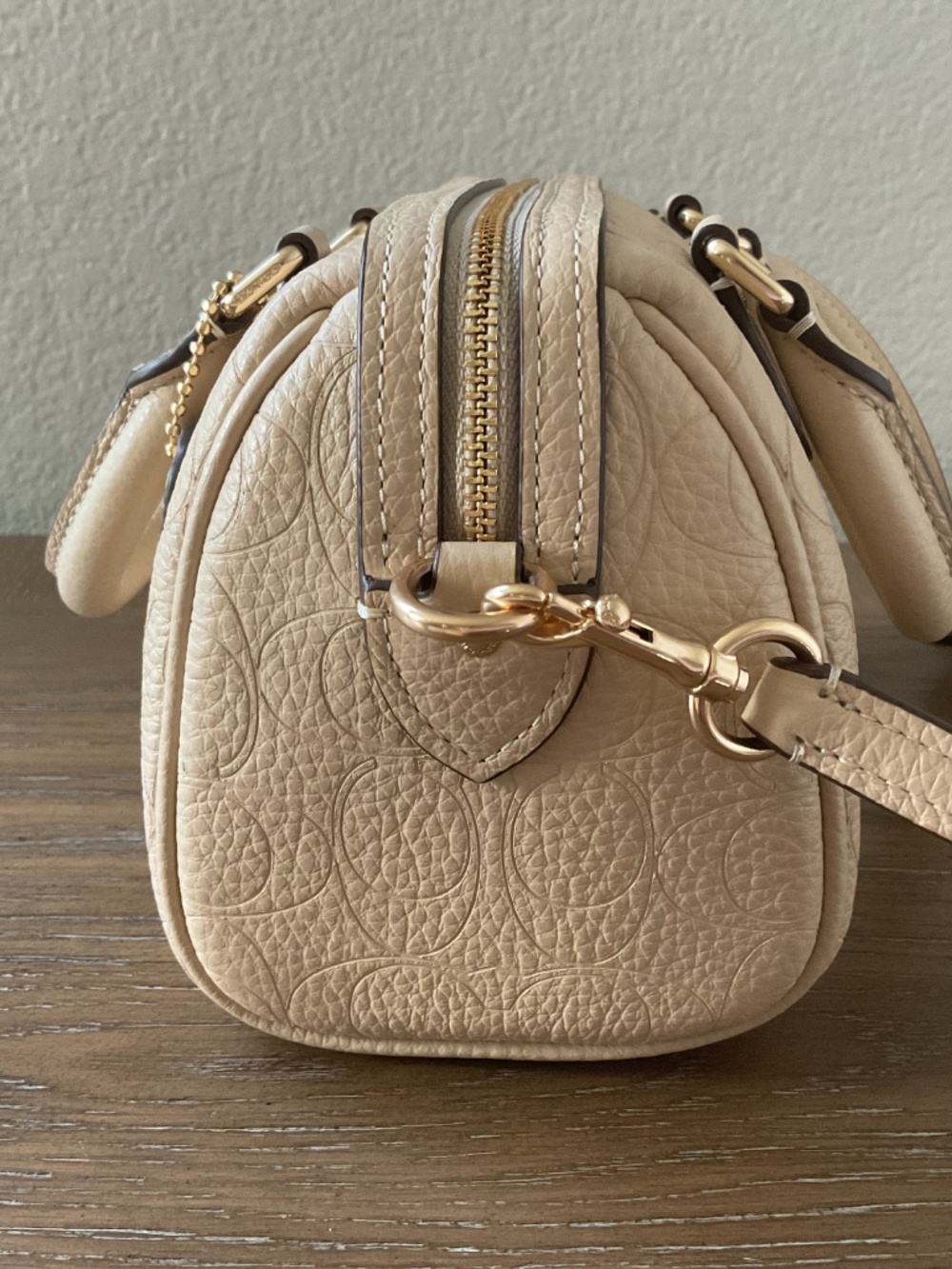 Coach Mini Rowan - Oatmeal - Picture 4 of 12